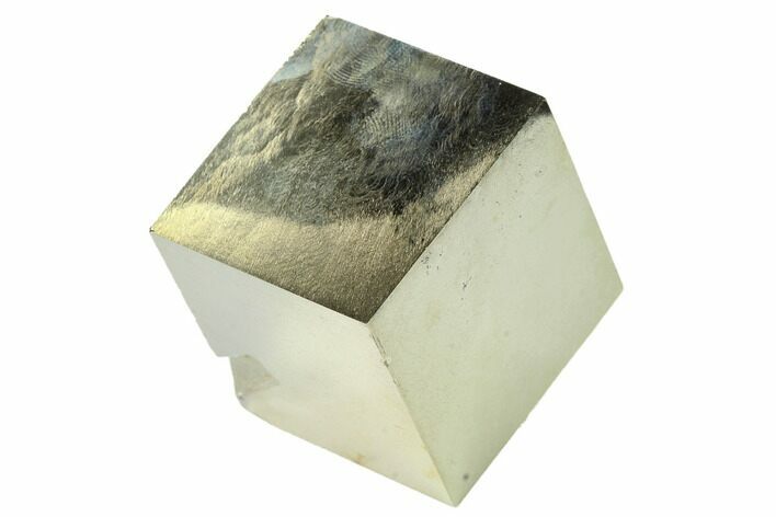 Natural Pyrite Cube - Victoria Mine, Spain #168585